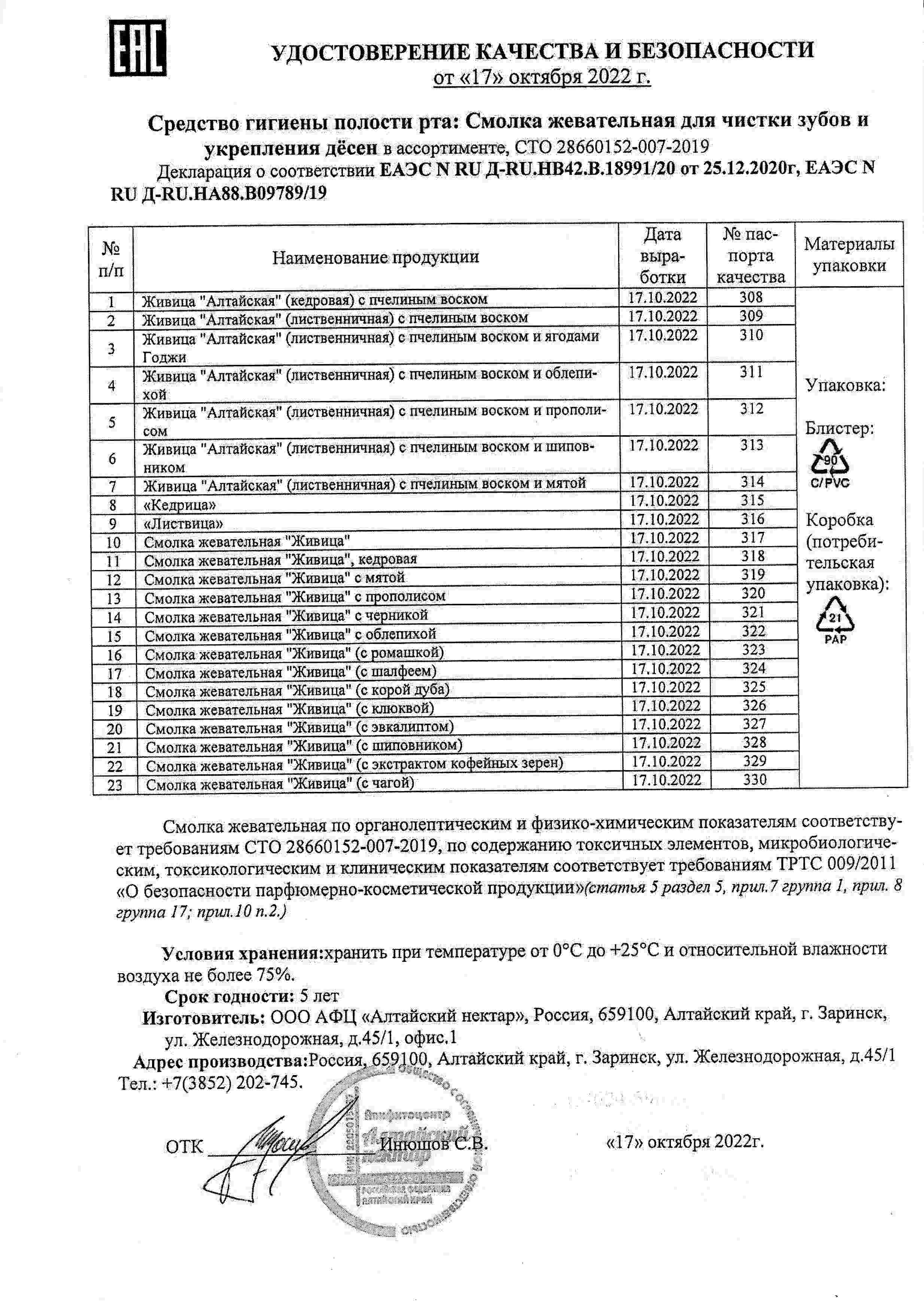 Паспорт №102022